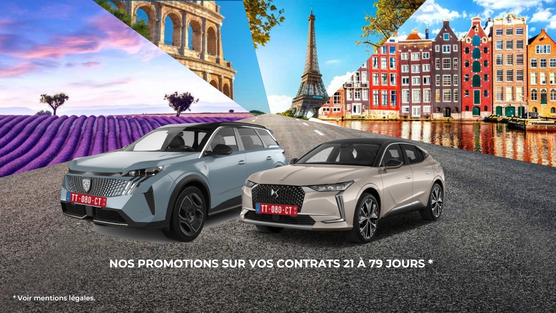 Pour une livraison du 1er juin 2025 au 31 décembre 2025, bénéficiez de 180€ sur vos contrats de 1 à 79 jours