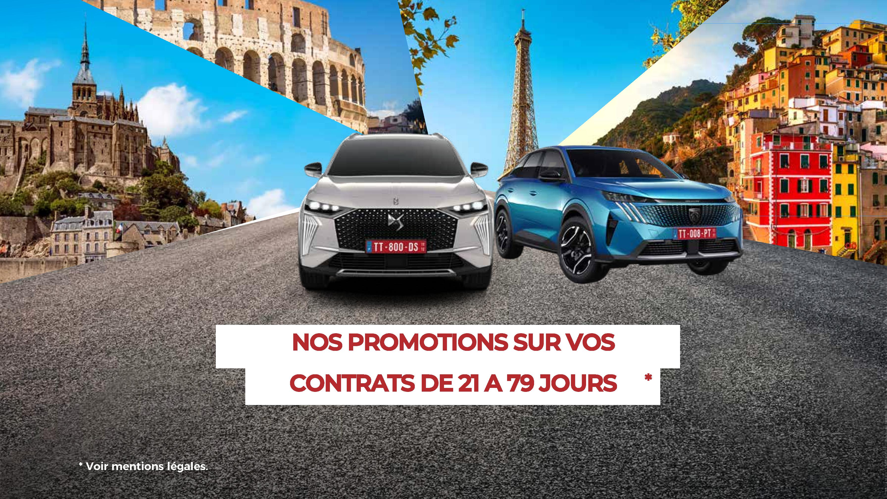 Pour une livraison du 1er juin 2025 au 31 décembre 2025, bénéficiez de 330€ sur vos contrats de 1 à 79 jours