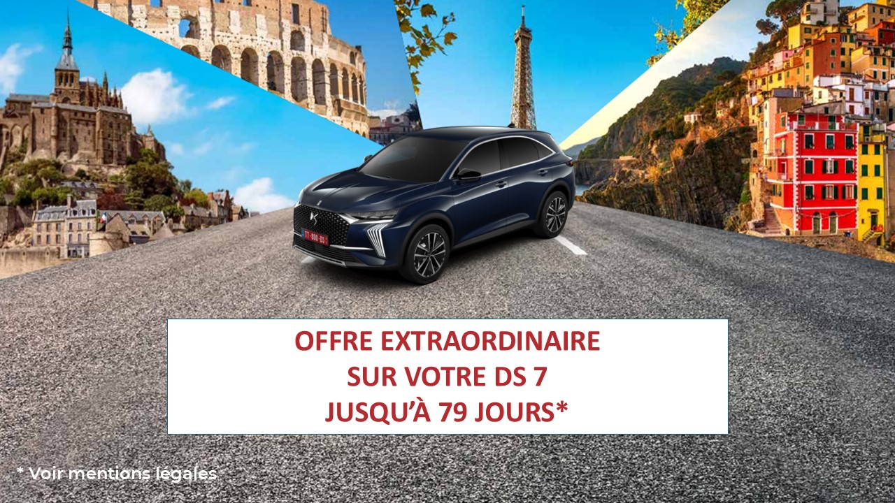 Pour une livraison du 08 septembre 2025 au 31 décembre 2025, bénéficiez de 450€ sur vos contrats jusqu'à 79 jours